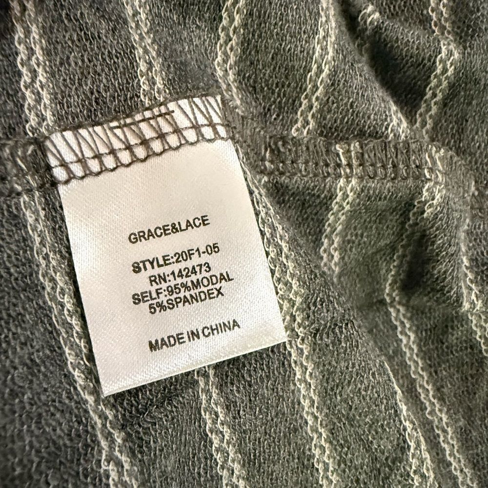 Grace & lace grey Striped Wrap blazer - Picture 5 of 6